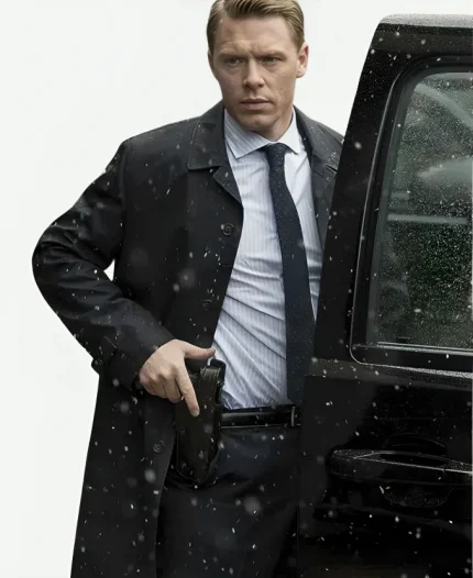 Diego Klattenhoff The Blacklist S10 Black Coat