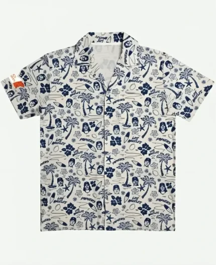 Dodgers Hawaiian Night Shirt