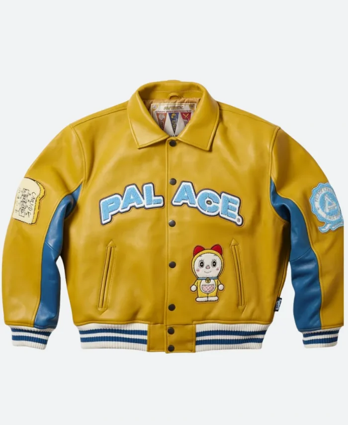 Doraemon X Palace X Avirex Leather Jacket