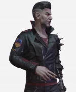 Dracula Cyberpunk 2077 Black Studded Jacket