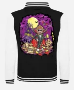Dracula Halloween Varsity Jacket