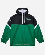 Eagles Tie Breaker Anorak Half-Zip Jacket