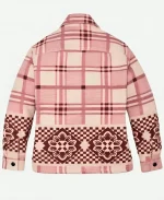 Elizabeth Bowen TV Series Resident Alien Season 04 Liv Baker Pink Flower Blanket Shacket