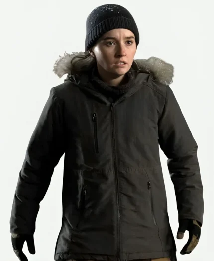 Ellie Williams The Last of Us S02 Blue Parka Jacket
