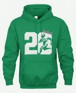 Eminem Barry Sanders Green Hoodie