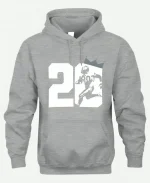 Eminem Barry Sanders Grey Hoodie