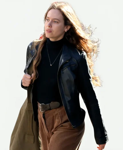 Étoile Lou de Laâge Black Leather Jacket