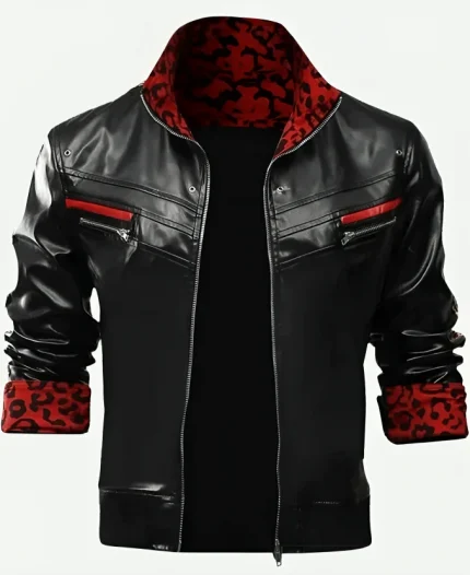 Final Fantasy VII Remake Leslie Kyle Black Jacket