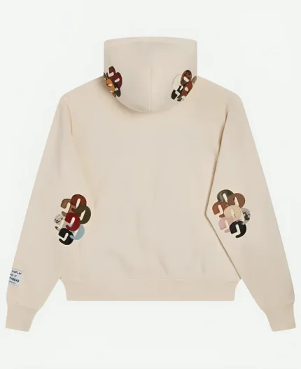 Gallery Dept. Painted G-Patch Fucked Up Logo Hoodie Cream