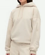 Gap x BEIS Heavyweight Travel Beige Pullover Hoodie