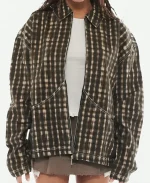 Georgie Farmer TV Show Wednesday Season 2 Episode 3 Ajax Petropolus Checkered Jacket For Sale