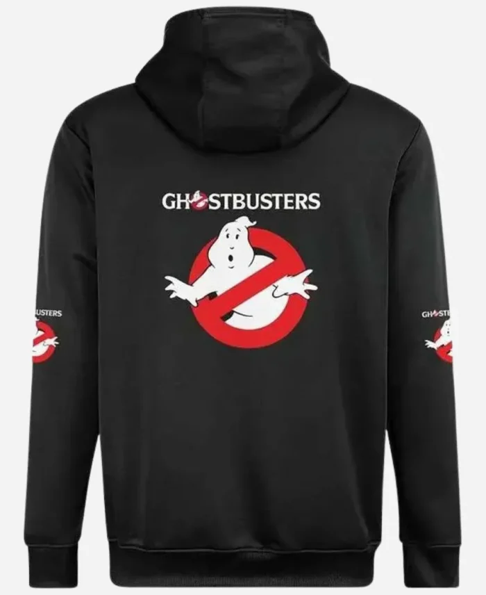 Ghostbusters Classic Logo Black Pullover Hoodie For Sale