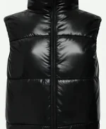 Goody Addams Wednesday S02 Black Puffer Vest