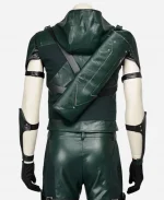 Green Arrow Season 4 Leather Jacket