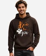 Halloween Boo to You Black Hoodie