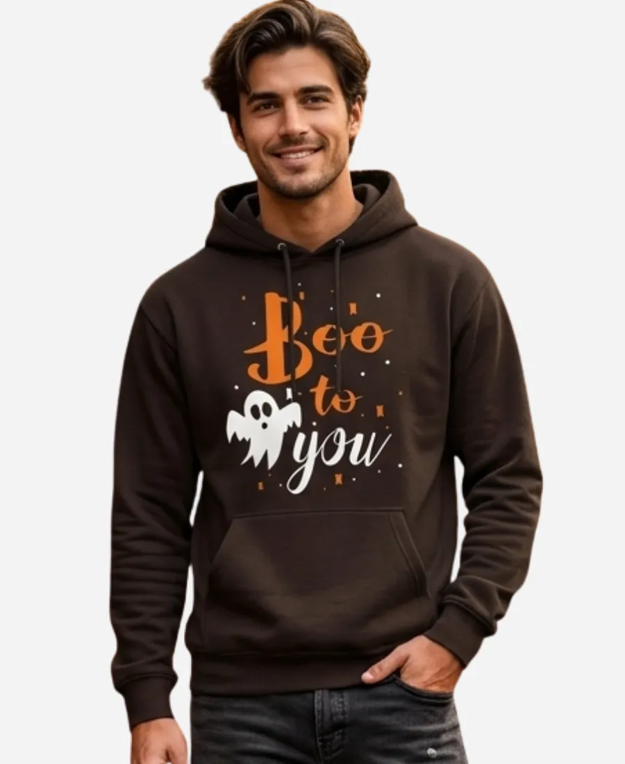 Halloween Boo to You Hoodie Halloween Boo to You Black Hoodie