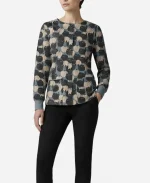 Catspump Scrub Multicolor Jacket For Halloween