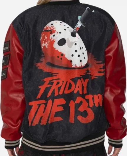 Halloween Friday The 13th Varsity Jacket