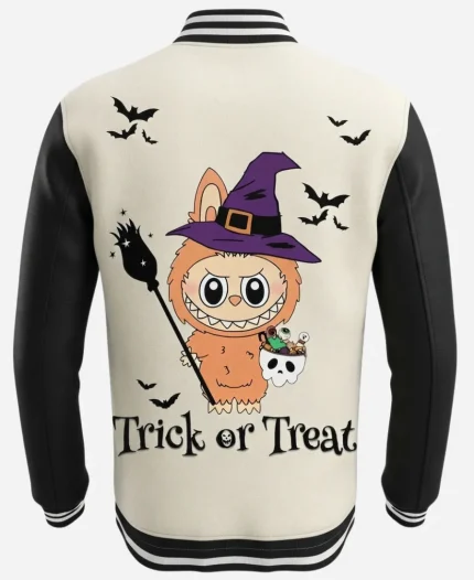 Halloween Labubu x Trick or Treat Varsity Jacket