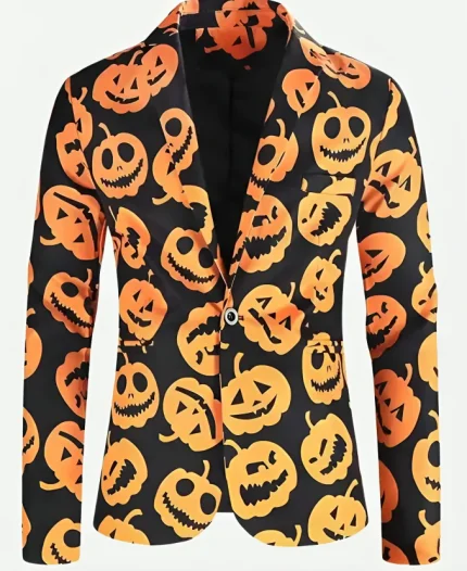 Halloween Pumpkin Blazer