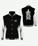Halloween With The Perfect Trick or Treat Varsity Jacket For Sale