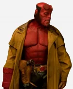 Hellboy 2 The Golden Army Brown Trench Coat