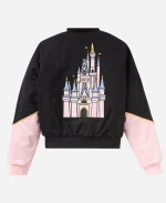 Her Universe Walt Disney World Bomber Racing Pink and Black Jacket 