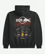 Hollister X Relaxed Oracle Red Bull Racing Graphic Black Hoodie