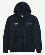 Hollister X Relaxed Oracle Red Bull Racing Graphic Blue Hoodie