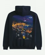 Hollister X Relaxed Oracle Red Bull Racing Graphic Pullover Blue Hoodie