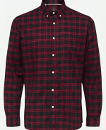 Hope TV-Series Pushers Season 01 Libby Mai Red & Black Plaid Flannel Shirt