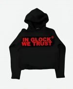 In Glock We Trust Black Pullover Hoodie