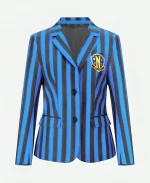 Isaac Ordonez Wednesday S02 Plaid Blazer