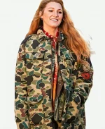 It Ends With Us Lily Bloom Camo Jacket