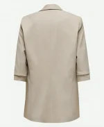 Jade Asha Pushers S01 Grey Ruched Sleeve Blazer
