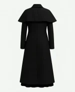 Jenna Ortega Wednesday S02 Black Coat