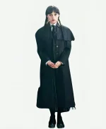 Jenna Ortega Wednesday S02 Coat