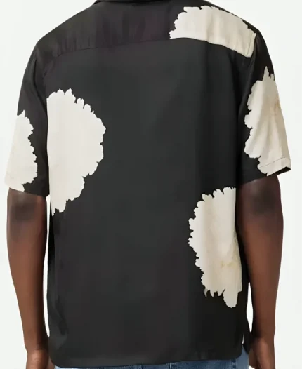 Jermaine Rivers The Young and the Restless Black Floral Shirt