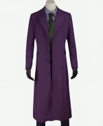 Joaquin Phoenix Joker Suede Leather Trench Coat