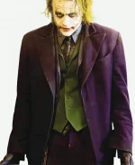 Joaquin Phoenix Joker Suede Trench Coat