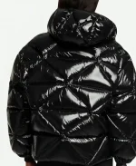 Johnna Dias Watson T Series Wednesday Divina Black Quilted Puffer Jacket