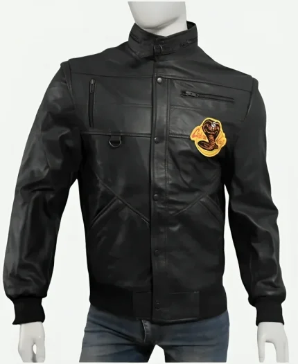 Johnny Lawrence The Karate Kid Cobra Kai Leather Jacket
