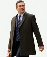 Jon Hamm Your Friends and Neighbors Brown Coat