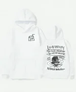 Juice Wrld White Hoodie
