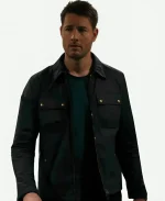 Justin Hartley Tracker Black Jacket