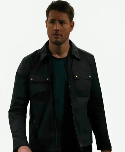 Justin Hartley Tracker Black Jacket