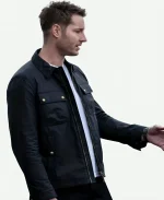 Justin Hartley Tv Series Tracker 2024 Colter Shaw Black Jacket