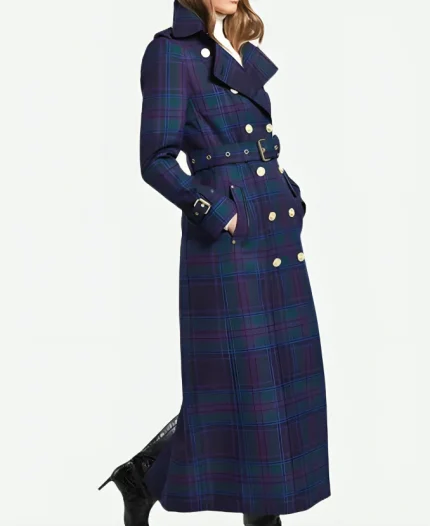 Kate Middleton Holland Cooper Tartan Coat For Sale
