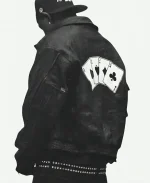 Kendrick Lamar Cards Leather Jacket