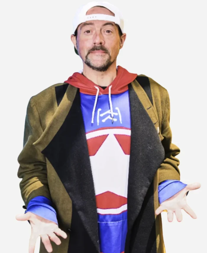 Kevin Smith Clerks III 2022 Olive Trench Coat